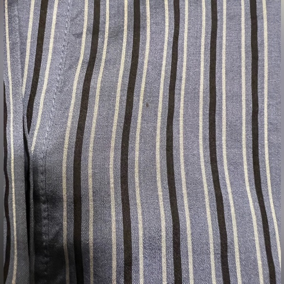 Vince Striped 100% Silk Tunic - Size S - Picture 6 of 12